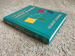 Introduction to Linear Algebra by Gilbert Strang 5th Edition Brand New