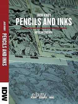 JACK KIRBY PENCILS AND INKS ARTISAN EDITION Hardcover BRAND NEW