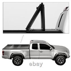 JDMSPEED Hard Tri Fold Tonneau Cover For 2016-2020 Toyota Tacoma 6ft 70 Inch Bed