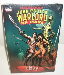 John Carter Warlord of Mars Marvel Comics Omnibus Brand New Factory Sealed