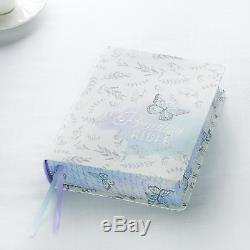 KJV My Promise Journaling Bible in Silky Butterfly Color Blue & White Brand New