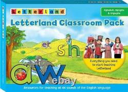 LETTERLAND CLASSROOM PACK. By Lyn Wendon Hardcover BRAND NEW