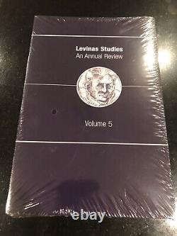 LEVINAS STUDIES AN ANNUAL REVIEW, VOLUME 1-9 By Jeffrey Bloechl Brand New