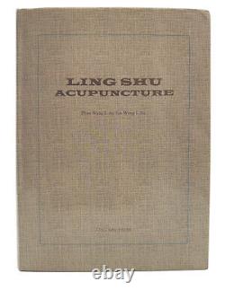 Ling Shu Acupuncture by Zhao Wang, Jin Wang Chinese Medicine Brand New