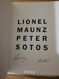 Lionel Maunz Peter Sotos Signed Hardcover Book Rare Brand New Hardback