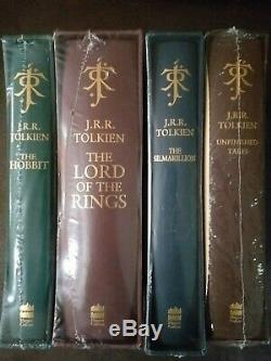Lord of the Rings, The Hobbit, The Slimarillon, Unfinshed Tales Brand New