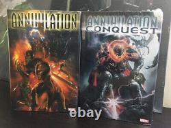 Marvel Comics- Annihilation & Annihilation Conquest Omnibus Brand New & Sealed