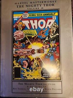 Marvel Masterworks The Mighty Thor Hardcovers Volumes 15-20 Brand New sealed