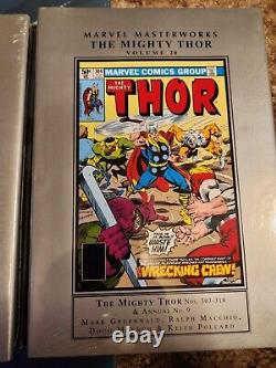 Marvel Masterworks The Mighty Thor Hardcovers Volumes 15-20 Brand New sealed