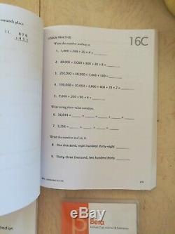 Math-u-see beta, brand new, DVD, Instruction manual, Test book, Student workbook
