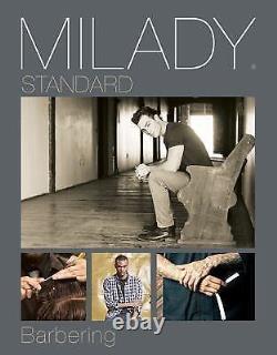 Milady Standard Barbering Hardcover By Milady Brand New