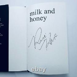 Milk and Honey Signed by the author Rupi Kaur, Hardcover 1st/1st Brand New