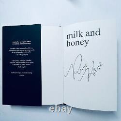 Milk and Honey Signed by the author Rupi Kaur, Hardcover 1st/1st Brand New