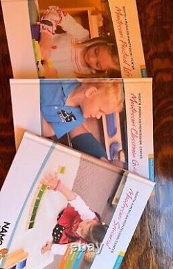 Montessori Guide Books, brand new, 6 parts, hard cover