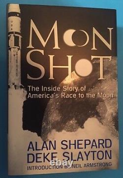 Moon Shot First Edition Autographed Signed By Alan Shepard Mint Brand New