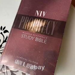NIV Prophecy Marked Reference Study Bible Hardcover Brand New Sealed