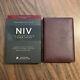 Niv Thinline Bible Large Print Premium Goatskin Retail $199.99 Brand New