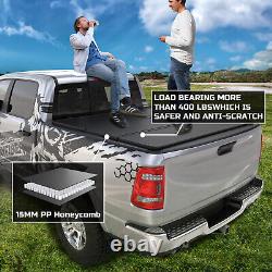 New 3-Fold 5.7FT/5.8FT Hard Truck Bed Tonneau Cover FIT 2017-2022 Nissan Titan