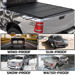 New 3-Fold 5.7FT/5.8FT Hard Truck Bed Tonneau Cover FIT 2017-2022 Nissan Titan