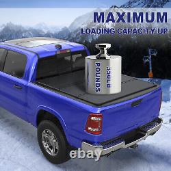 New 3Fold 5FT Hard Truck Bed Tonneau Cover For 2005-15 Toyota Tacoma On Top