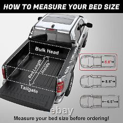 New 5FT 3-Fold Hard Truck Bed Tonneau Cover Fit 2020-2023 Jeep Gladiator On Top