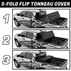 New 5FT 3-Fold Hard Truck Bed Tonneau Cover Fit 2020-2023 Jeep Gladiator On Top