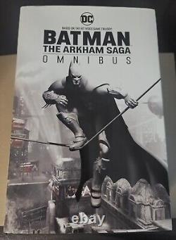 OOP Batman The Arkham Saga Omnibus DC Comics Hardcover Brand New Rare Book