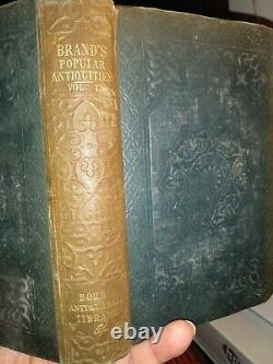 Observations on the Popular Antiquities of Great Britain, John Brand 1849. Vol-1