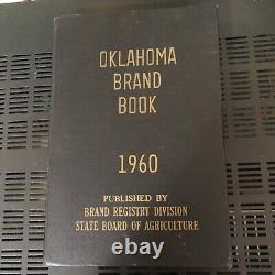 Oklahoma Brand Book 1960 State Board Of Agriculture