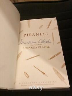 Piranesi by Susanna Clarke SIGNED First Edition First Printing Brand New 2020