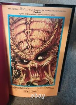 Predator Volume 1 Hardcover Dust Jacket HC Limited Signed 2085/2500 Dark Horse