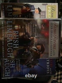 RUSH REVERE Complete Hardcover Set Collection Rush Limbaugh BRAND NEW