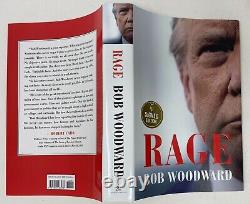 Rage SIGNED by Bob Woodward BRAND NEW SIGNED 1st Edition 2020 HC