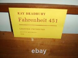 Ray Bradbury Numbered Edition Suntup Editions Fahrenheit 451 Brand New