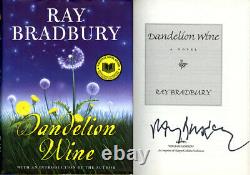Ray Bradbury SIGNED AUTOGRAPHED Dandelion Wine HC Hardcover (DEC) RARE Brand NEW