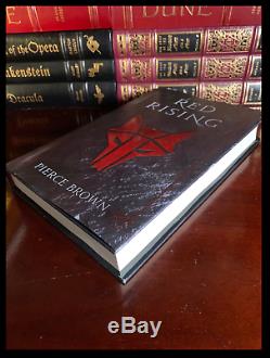 Red Rising SIGNED by PIERCE BROWN Brand New Hardback Howler Edition 1st Print