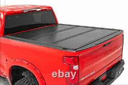 Rough Country GM Low Profile Hard Tri-Fold Tonneau Cover 19-22 1500 5.8' Bed