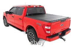 Rough Country Hard Flip-Up Bed Cover for 2015-2020 Ford F-150 5'7 49220550