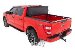 Rough Country Hard Flip-Up Bed Cover for 2015-2020 Ford F-150 5'7 49220550