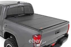 Rough Country Hard Flip Up Bed Cover for 2016-2023 Toyota Tacoma 6' 49420600