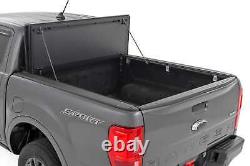 Rough Country Hard Flip-Up Bed Cover for 2019-2023 Ford Ranger 6' 49220600