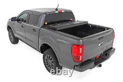 Rough Country Hard Flip-Up Bed Cover for 2019-2023 Ford Ranger 6' 49220600