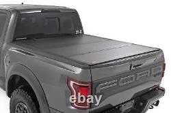 Rough Country Hard Flip-Up Bed Cover for 2021-2024 Ford F-150 5'7 49221550