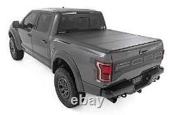 Rough Country Hard Flip-Up Bed Cover for 2021-2024 Ford F-150 5'7 49221550