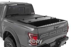 Rough Country Hard Flip-Up Bed Cover for 2021-2024 Ford F-150 5'7 49221550