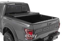 Rough Country Hard Flip-Up Bed Cover for 2021-2024 Ford F-150 5'7 49221550