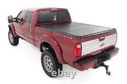 Rough Country Hard Flip Up Bed Cover for 99-16 Ford Super Duty 6'10 49214651