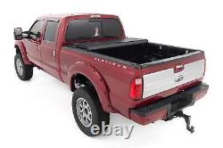 Rough Country Hard Flip Up Bed Cover for 99-16 Ford Super Duty 6'10 49214651