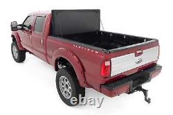 Rough Country Hard Flip Up Bed Cover for 99-16 Ford Super Duty 6'10 49214651