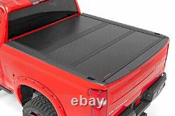 Rough Country Hard Low Profile Bed Cover 5'10 Bed Chevy/GMC 1500 19-23
